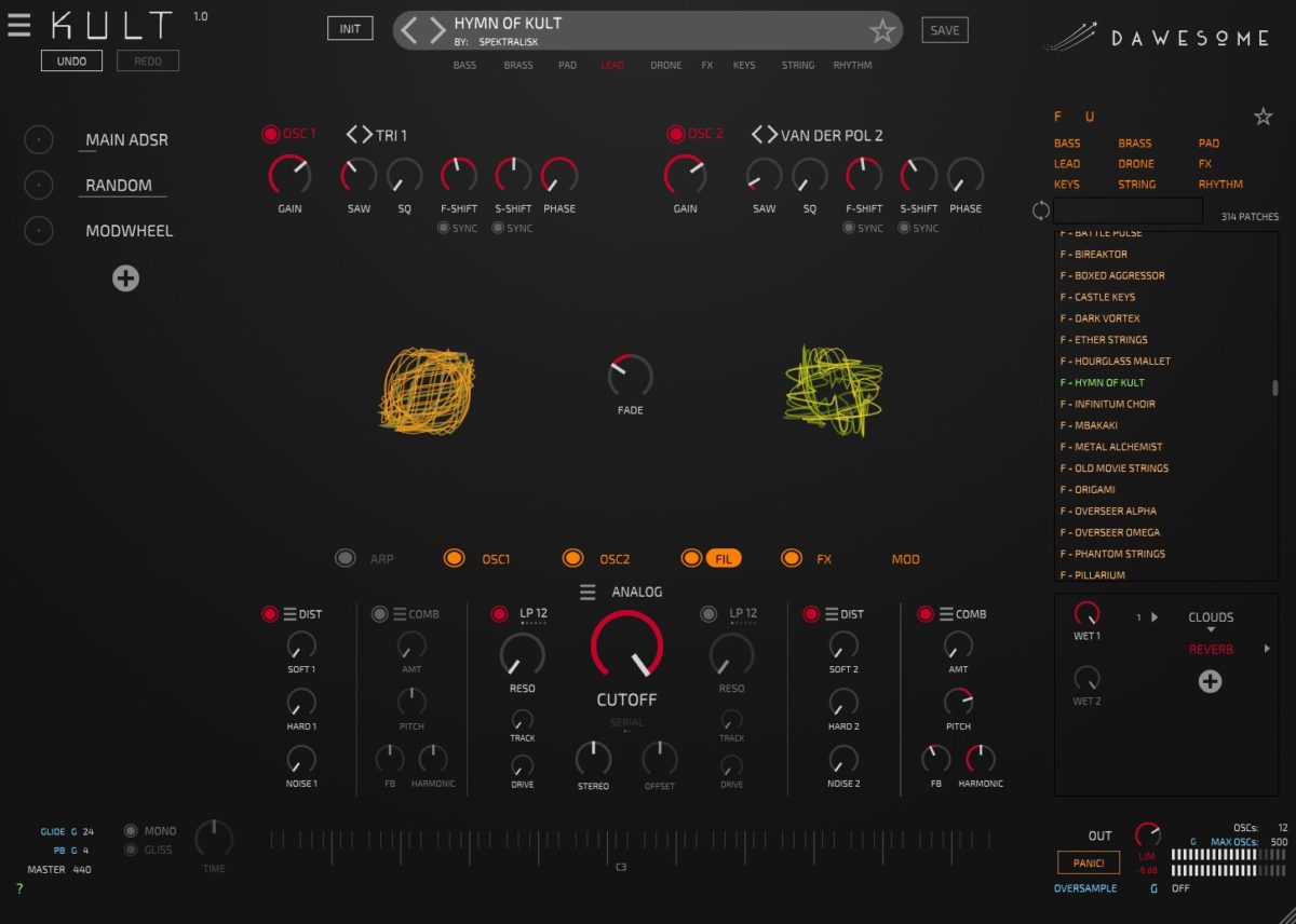 A Prueba: Tracktion Kult -un Sinte Basado En La Teoría Del Caos