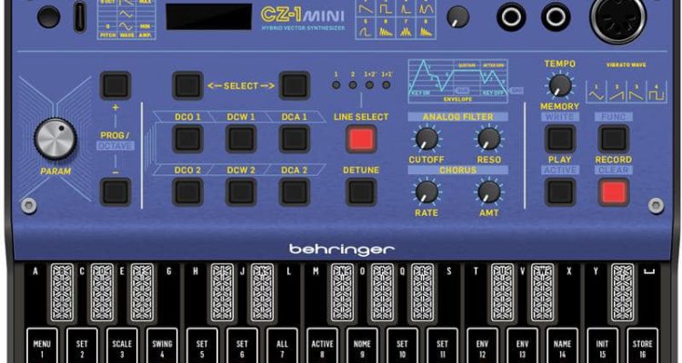 Behringer lanza otro de sus "sintetizadores-globo sonda" bajo el reclamo CZ-1 Mini –¿tú lo querrías?