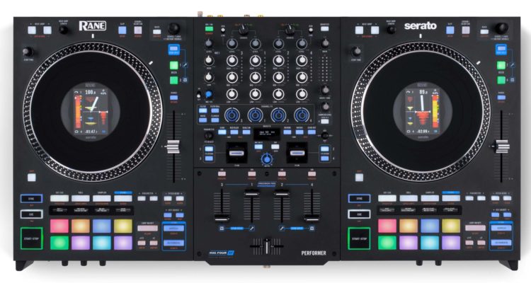 RANE Performer es el nuevo controlador DJ motorizado profesional de cuatro canales