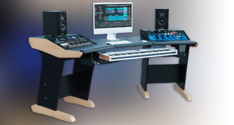 Buso Audio Producer Mini es un mueble de estudio en formato reducido con una gran capacidad para equipos