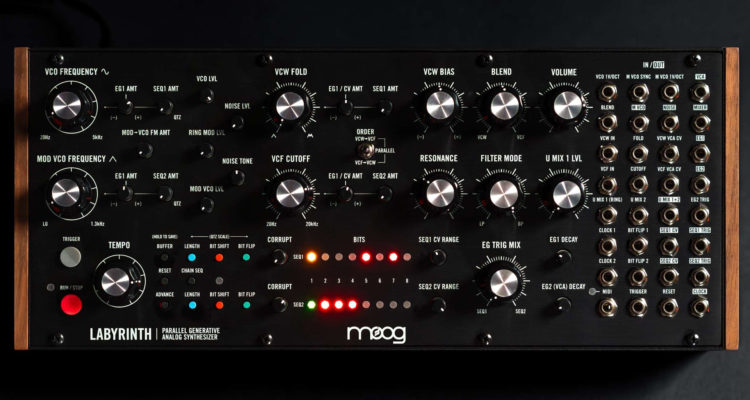 Moog Labyrinth rompe los mentideros de Internet y llega como nuevo sinte de secuenciación generativa