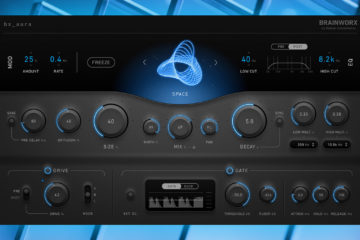 Brainworx bx_aura es la nueva reverb avanzada que esculpe tus pistas a lo largo del tiempo y el espacio