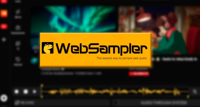 WXAudio WebSampler - ¡A Prueba! Captura cualquier sonido de Internet sin salir de tu DAW