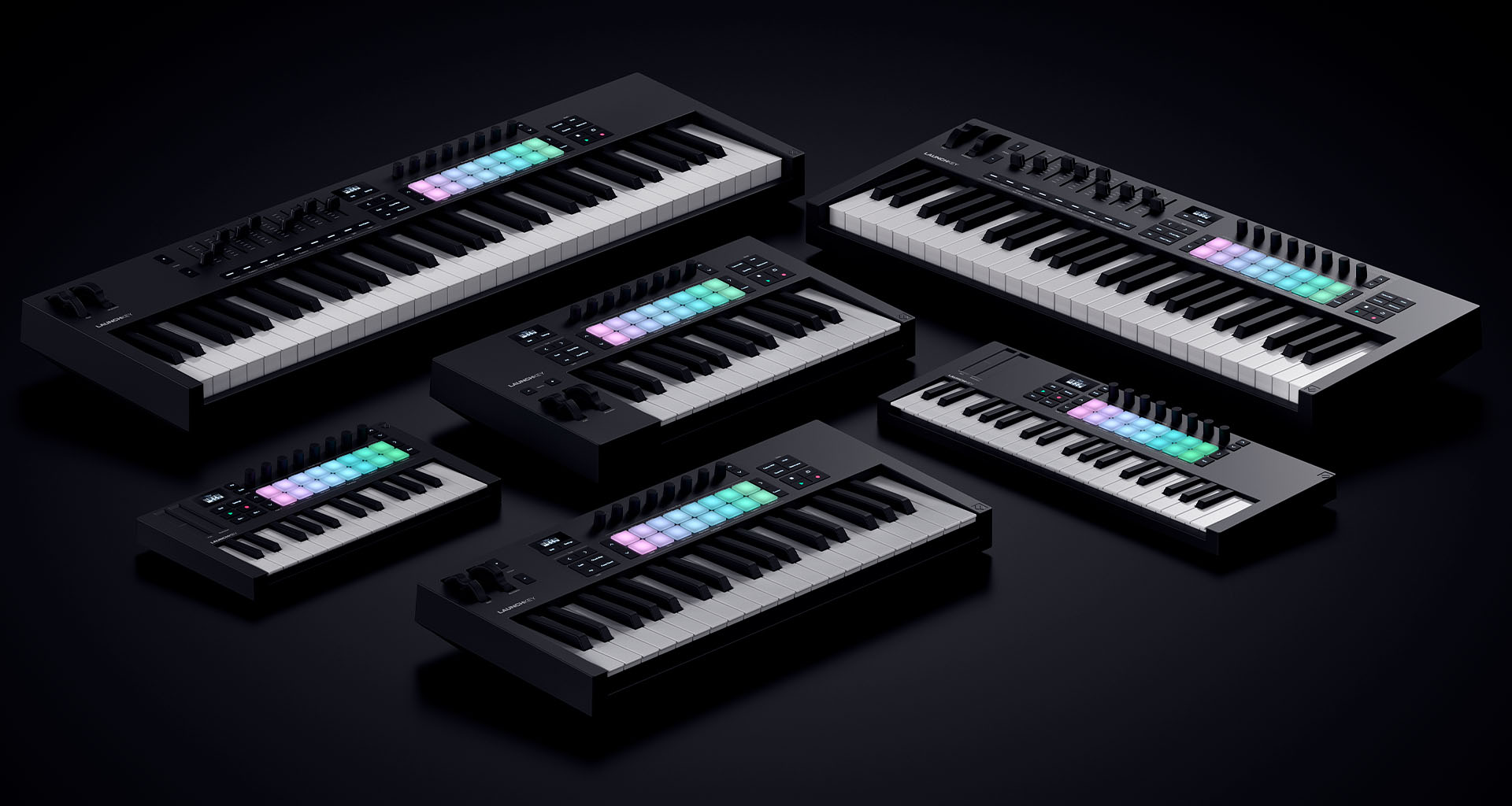 Novation Launchkey MK4 anticipa seis teclados MIDI de nuevo diseño, para estudios DAW y directo