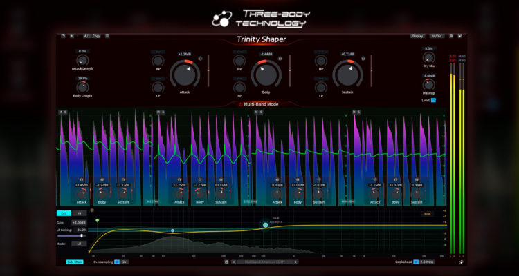 ¿Buscas más control de tu sonido? Trinity Shaper revoluciona tu procesamiento de transitorios