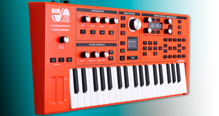 Hydrasynth Explorer especial muy limitado: Menos de 900 unidades de esta bella edición naranja '888 Units'