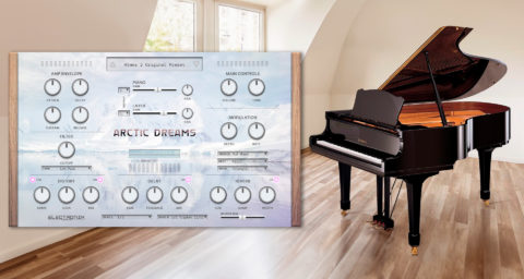 Haz clic en 'Play' para escuchar la demo oficial del piano virtual gratis Arctic Dreams de Electronik Sound Lab