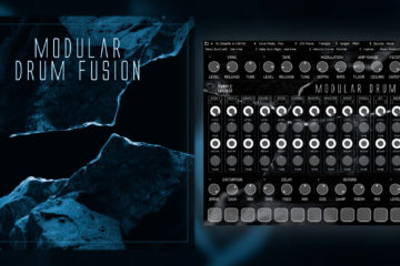 El plugin de batería gratis Modular Drum Fusion suma síntesis FM, substractiva, y digital para darte diez kits