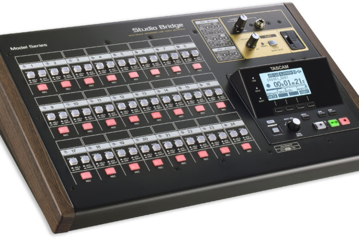 Tascam Studio Bridge añade interface de audio USB / MIDI y grabador de 24 pistas a mezcladores clásicos