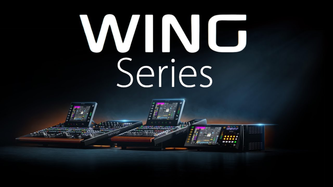 La gama de tres modelos que ahora conforma Behringer WING