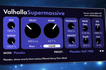 Nuestro favorito Valhalla Supermassive 4 es el plugin de reverb gratis que debe estar en tu arsenal