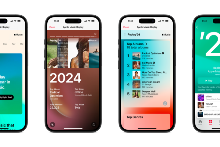 Ya está aquí Apple Music Replay 2024, mejor y más personal que nunca -con novedades para productores