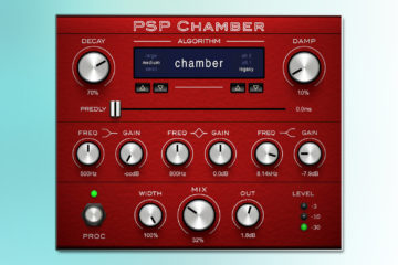 PSP Chamber es otro plugin reverb gratis, pero ojo que este desborda linaje y clase (VST3/ VST/ AU/ AAX)