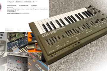 Consigue este fantástico sintetizador analógico clásico Roland SH-101 (restaurado incluso), diseñando un logotipo de marca para Analogia.pl