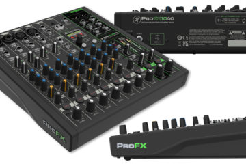 Mackie ProFX10 Go es un mixer autónomo con batería que también funciona como interface de audio USB-C