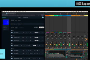 RoEx Automix integrado con 'Ableton Live Set Export' para crear mezclas multipista asistidas por IA