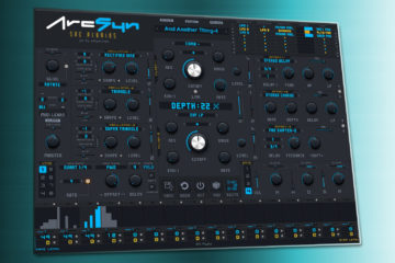 Ni samples ni wavetables, ArcSyn es pura síntesis con múltiples formas de onda, filtros inusuales de inspiración Oberheim Matrix 12, y poderosos efectos