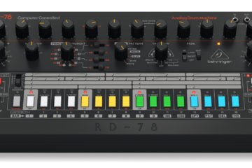 Behringer RD-78 es la nueva caja de ritmos analógica inspirada en el legado eterno de Roland CR-78